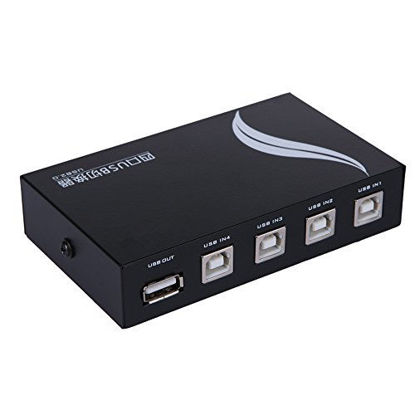 Picture of Findway 4 Ports USB Printer Share Sharing Switch Hub MT-1A4B-CF