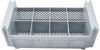 Picture of Cambro 8FBNH434151 8-Compartment Flatware Rack, Gray, 1/2 Size