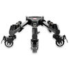 Picture of Neewer Photography Professional Heavy Duty Tripod Dolly with Rubber Wheels and Adjustable Leg Mounts for Canon Nikon Sony DSLR Cameras Camcorder Photo Video Lighting