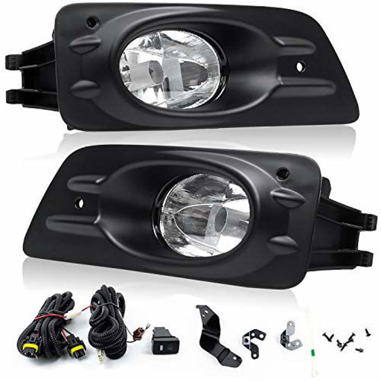 Picture of RP Remarkable Power, Fit For 2006 2007 Accord 4DR Clear Fog Light Kit FL7048