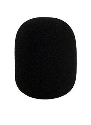 Picture of Tetra-Teknica Essentials Series XLWS-1P Extra Large Microphone Windscreen for Blue Yeti, MXL, Audio Technica, and Other Large USB Microphones, Color Black