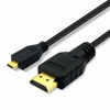 Picture of CBUS 5ft HDMI to Micro HDMI Cable for GoPro Hero, Canon EOS M50 M5 M6 M100, Panasonic LUMIX ZS200 G85 GX850 FZ80 ZS70 LX10 GX85 FZ300 G7 GX8 GX9 ZS100, Sony a6400 a6300 RX0 a9, a7 III, a7R III, a7S II