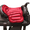 Picture of MOCOHANA PU Leather Horse Riding Seat Saver Shock Absorbing Memory Foam Saddle Cushion Pad Red