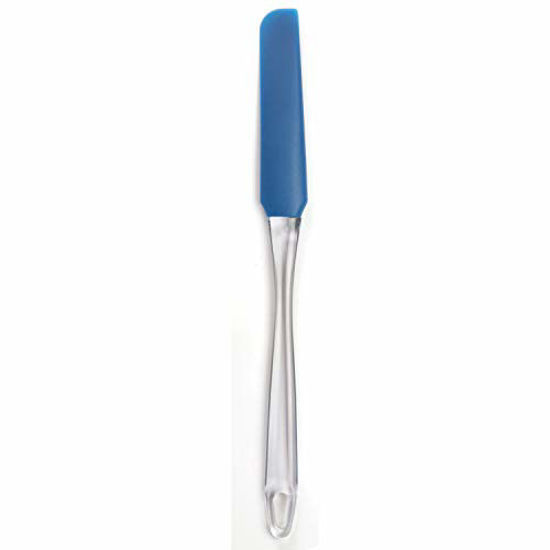 Picture of Norpro Blue Silicone Jar and Icing Spatula