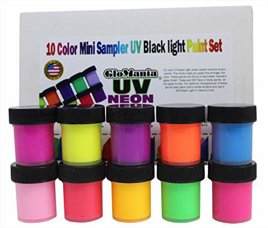 Premium Acrylic Paint Neon Satin 10 Pack