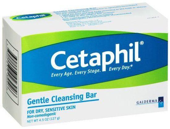 Picture of Cetaphil Dry Sensitive Skin Gentle Cleansing Bar, 4.5 Ounces