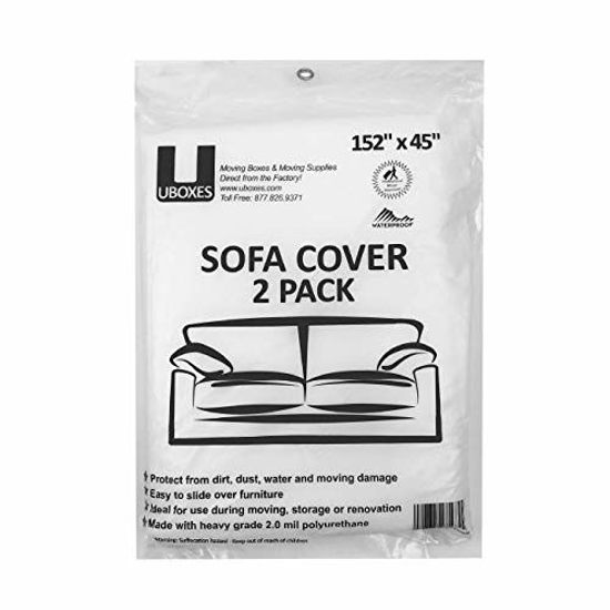 UBMOVE 2 - SOFA Covers 152 x 45 - Moving & Storage Bags 