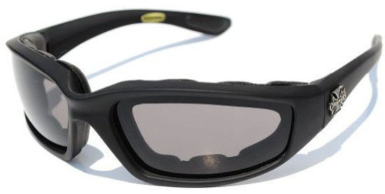 Padded store motorcycle glasses