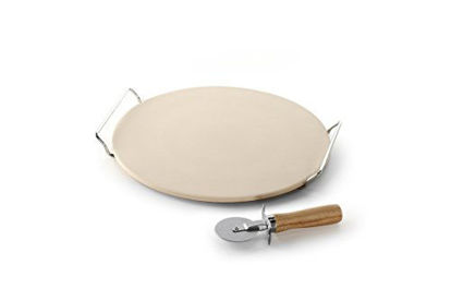 Picture of Nordic Ware, Tan Pizza Stone Set