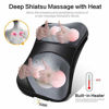 Picture of VIKTOR JURGEN Neck Massage Pillow Shiatsu Deep Kneading Shoulder Back and Foot Massager with Heat-Relaxation Gifts for Women/Men/Dad/Mom