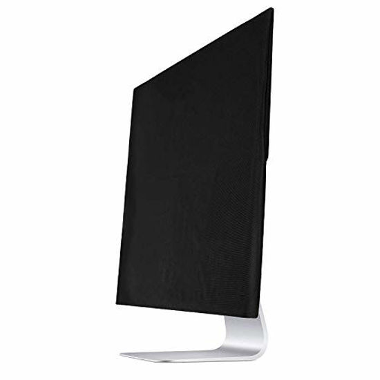 Picture of TXEsign Premium Protective Dust Screen Cover Sleeve with Inner Soft Lining Compatible with iMac 27 inch Slim A1862/ A1312/ A1419 (27 Inch, Black)