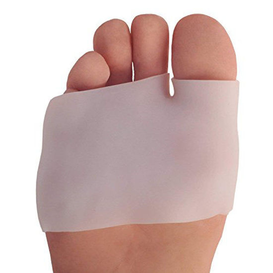 Half Toe Sleeve Metatarsal Foot Pads Half Socks No Show Half Toe Socks