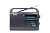 Picture of Kaito KA390 Portable AM/FM Shortwave NOAA Weather Radio with LED Flashlight, Color Black