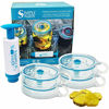 Picture of Fermentology Simply Sauer Fermentation Airlock Bundle Kit - Fits Wide Mouth Mason Jars - Supplies Include Airlocks, Pump