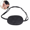 Picture of Pure Silk Eye Patch For Adults, Amblyopia Obscure Astigmatism Training Strabismus Correction Black