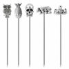 Picture of Cocktail Picks Stainless Steel Martini Picks Reusable Olive Picks Garnish Skewer Fruit Toothpicks Gift Set