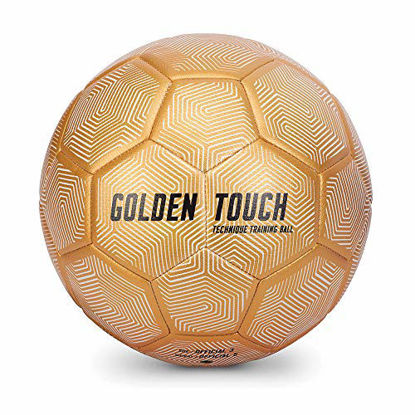 Picture of SKLZ Golden Touch Weighted Soccer Technique Training Ball