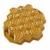 Picture of Nordic Ware Honeycomb Pull - Apart Pan, One Size, Gold