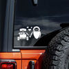 Picture of Love Wall-E Vinyl Decal Sticker Cars Trucks Vans Walls Laptops Cups | White | 7"