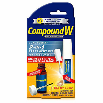 Compound W Freeze Off Wart Remover, 8 Applications