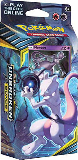 Picture of Pokemon TCG: Sun & Moon Unbroken Bonds Mewtwo Theme Deck