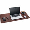 Picture of Gallaway Leather Desk Pad - (36 X 17 Inch) Desk Mat Accessories for Women Men Desk Protector Extended Mouse Pad for Office/Home Accessories Writing Pad for Top of Desks (Dark Brown)