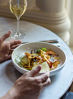 Picture of LE TAUCI Pasta Bowls 45 Ounce, Ceramic Salad Bowl, Large Serving Bowl Set - Set of 4, White