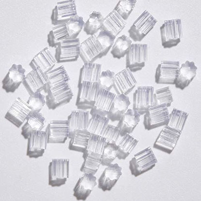 Picture of Clear Earring Backs, 500PCS Earring Stoppers Sold by KASBEE, Hypo-allergenic Jewelry Accessories, Silicone