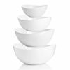 Picture of Sweese 105.401 Porcelain Bowls 10-18-28-42 Ounce Various Size Bowl Set - Set of 4, White