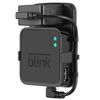 Picture of Outlet Wall Mount for Blink Sync Module - Mount Bracket Holder for Blink XT and Blink XT2 Outdoor and Indoor Home Security Camera with Easy Mount Short Cable - Black