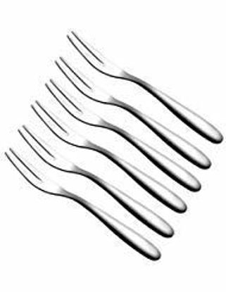 Picture of MINI-FACTORY 20-Piece PREMIUM Stainless Steel Fork For Fruit/Appetizer/Dessert Cocktail Forks