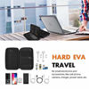 Picture of ProCase Hard Travel Tech Organizer Case Bag for Electronics Accessories Charger Cord Portable External Hard Drive USB Cables Power Bank SD Memory Cards Earphone Flash Drive