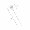 Picture of Cake Tester, Stainless Steel Cake Skewer, Kitchen Cake Tester Probe Skewer Pin Needle, Reusable Long Metal Baking Pick Sticks Tool, A Cake Tester for Home Bakery Muffin Bread (4)