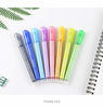 Picture of Double Line Outline Pen Metallic for Gift Card Writing,Dream 8 Colors Double Line Metallic Silver Ink Fluorescent Outline Marker for Bullet Journal Pens Card Making, Christmas Present for Kids