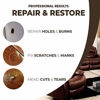 Picture of Leather Repair Kits for Couches Dark Brown, Leather Repair Kit for Couch Leather Refurbishing - Leather Restorer Vinyl Repair Kit - Leather Scratch Repair for Couch, Boat Seats - Leather Dye Brown