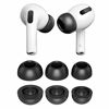 Picture of PZOZ 3 Pairs Replacement Ear Tips Compatible with Apple AirPods Pro, Memory Foam Reducing Noise in-Ear Eartips Accessories (Fit in The Charging Case) (S/M/L, Black)