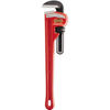 Picture of RIDGID 31030 Model 24 Heavy-Duty Straight Pipe Wrench, 24-inch Plumbing Wrench,Red,Small