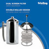 Picture of Frieling USA Double-Walled Stainless-Steel French Press Coffee Maker, Polished, 36 Ounces