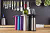 Picture of Vacu Vin Black Pump with Wine Saver stoppers - Keeps wine fresh for up to 10 days (Black 1 Stopper)