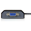 Picture of StarTech.com USB to VGA Adapter - 1920x1200 - External Video & Graphics Card - Dual Monitor - Supports Mac & Windows and Mirror & Extend Mode (USB2VGAPRO2),Black