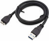 Picture of USB 3.0 Micro Cable, ITANDA 3.3ft USB 3.0 A to Micro B Cable Charger Compatible with Samsung Galaxy S5, Note 3, Note Pro 12.2, WD Western Digital My Passport and Elements Hard Drives