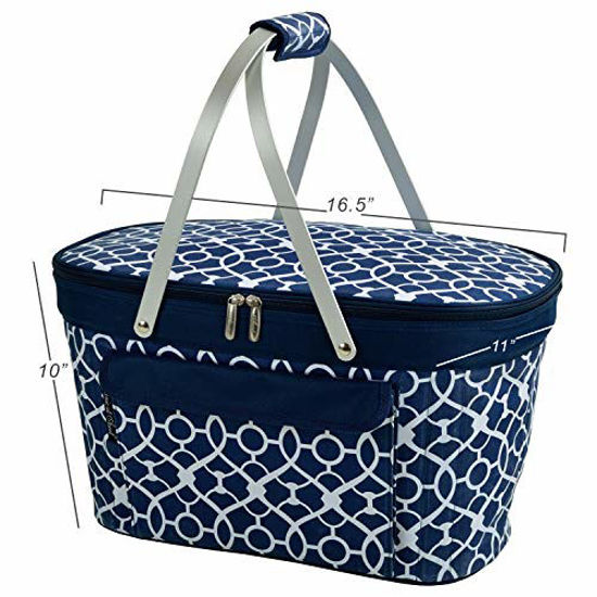 GetUSCart- Picnic at Ascot Patented Insulated Folding Picnic Basket ...