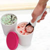 Picture of Tovolo Tight-Fitting, Stack-Friendly, Sweet Treat Ice Cream Tub - Raspberry