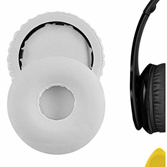 Picture of Replacement Earpad for Beats by Dr. Dre Wireless (Solo Bluetooth) Headphone Ear Pad/Ear Cushion/Ear Cups/Ear Cover/Earpads Repair Parts (White)