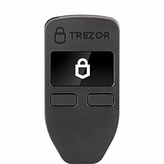 Picture of Trezor One - Crypto Hardware Wallet - The Most Trusted Cold Storage for Bitcoin, Ethereum, ERC20 and Many More (Black)