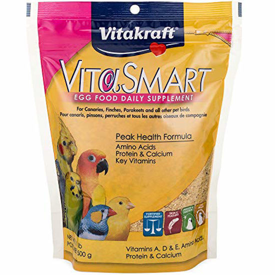 Picture of Vitakraft Peak Health Formula Egg Food Daily Supplement, 1.1 Lb