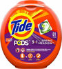 Picture of Tide Pods 3 in 1, Laundry Detergent Pacs, Spring Meadow Scent, 81 Count