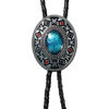 Picture of Bolo Tie for Men-Western Cowboy Southwest Totem Element Bola Neckties