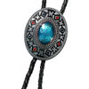 Picture of Bolo Tie for Men-Western Cowboy Southwest Totem Element Bola Neckties