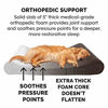 Picture of Furhaven Pet Dog Bed - Orthopedic Micro Velvet Ergonomic Luxe Lounger Cradle Mattress Contour Pet Bed with Removable Cover for Dogs and Cats, Espresso, Large